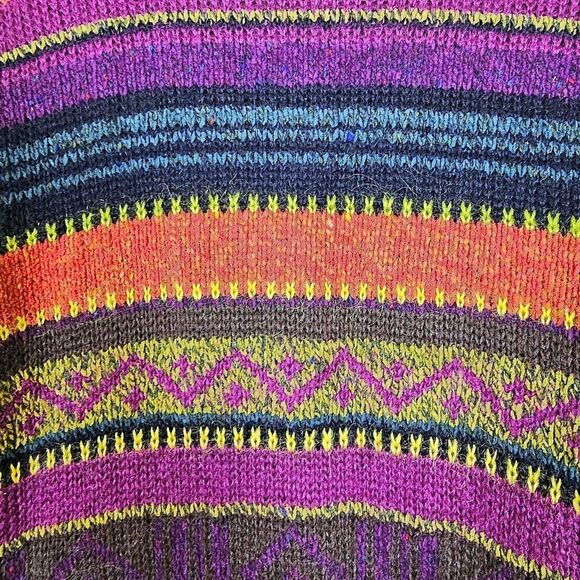 Susan Bristol Vintage Mohair Blend Tunic Cardigan Sweater Coat Y2K Size M - Picture 5 of 8